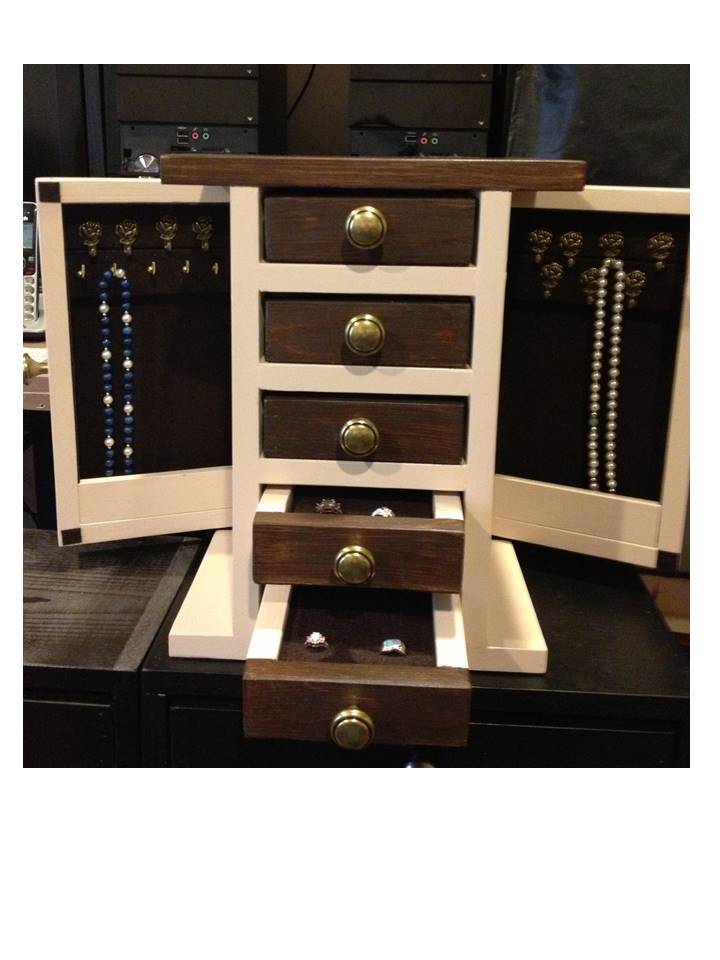 Fancy jewelry clearance box